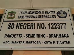 Perpustakaan Sekolah Dasar Negeri 122377